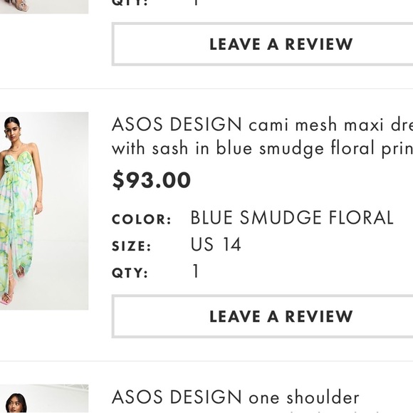 Funky ASOS Maxi Dress - Picture 2 of 8